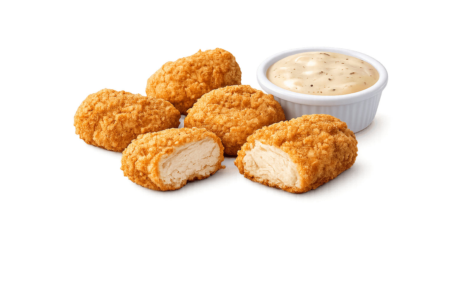 CHICKEN 10 5 Piece Chicken Bites with Gravy