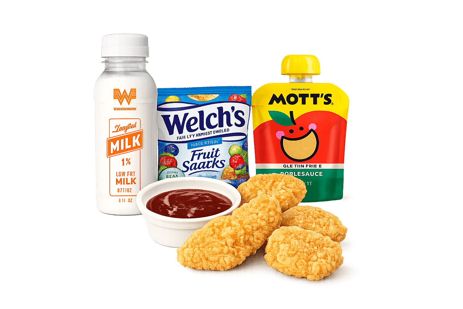 Whatachick’n Bites 4 Piece Kids Whatameal