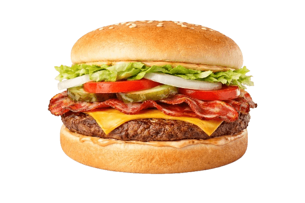 JR MEALS 5 Whataburger Jr with Bacon and Cheese