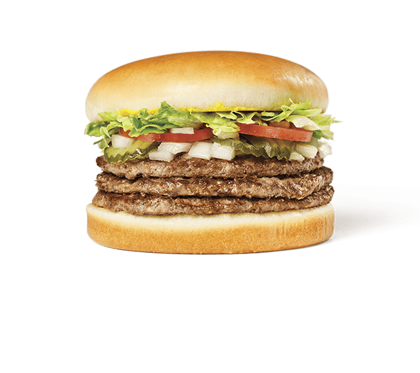 Triple Meat Whataburger