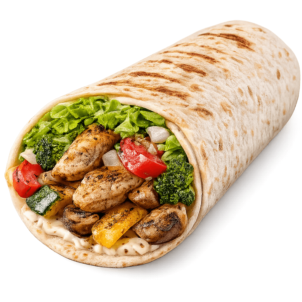 Drive-Thru 9 Grilled Veggie Wrap