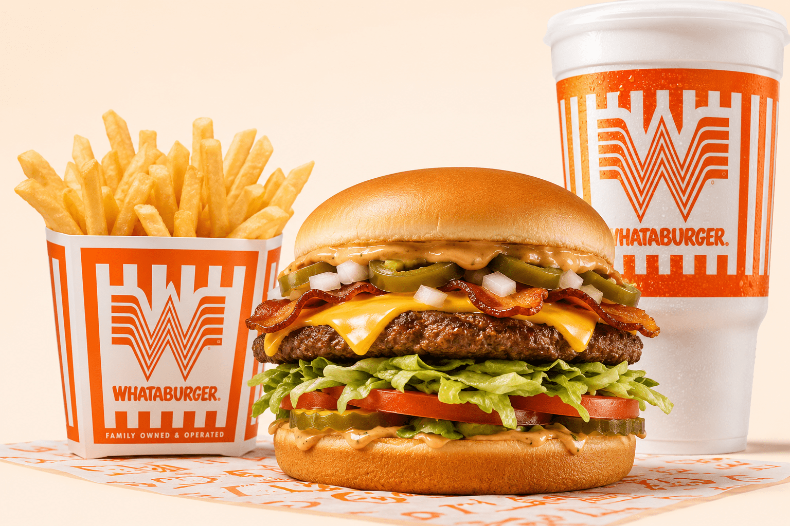 Whataburger menu burger