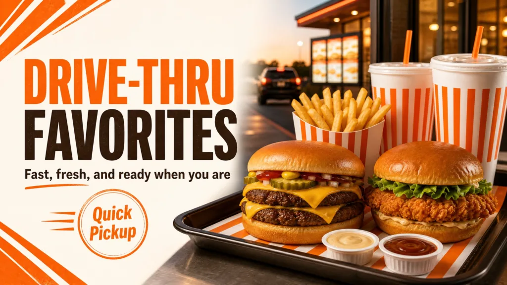 Drive-Thru 1 drive thru banner