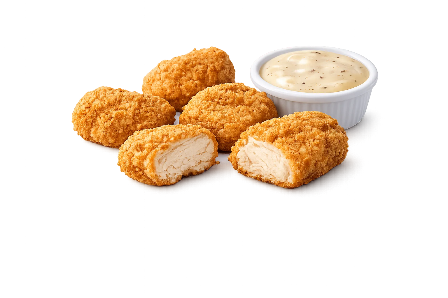 5 Piece Chicken Bites with Gravy