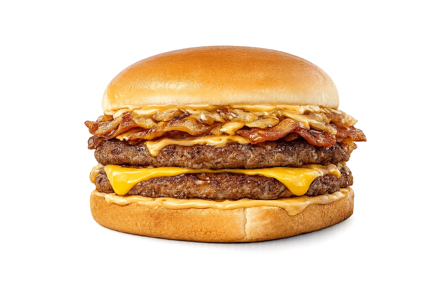 Home 43 Whataburger Bacon Steakhouse Double burger with two beef patties and bacon