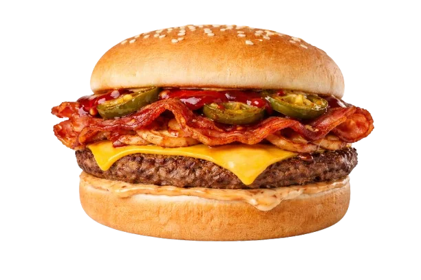 JR MEALS 9 Sweet and Spicy Bacon Burger Jr